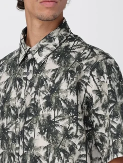 Camicia Armani Exchange in cotone stampato