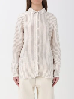 Camicia Barbour in lino a righe