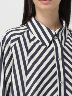 Camicia Barena in misto viscosa a righe