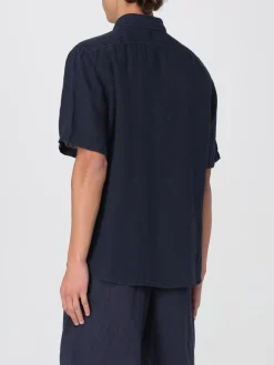 Camicia basic Boss in lino