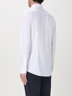 Camicia basic Boss in popeline di cotone