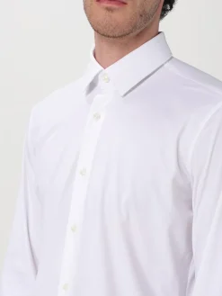 Camicia basic Boss in popeline di cotone