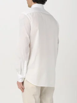 Camicia basic Brooksfield in misto lino