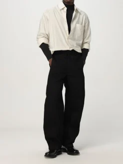 Camicia basic Lemaire in cotone e seta