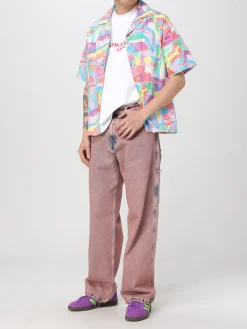 Camicia Bonsai in cotone stampato