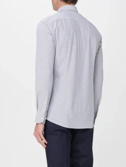 Camicia Boss in popeline di cotone