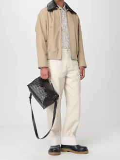 Camicia Bottega Veneta in poliestere effetto stropicciato