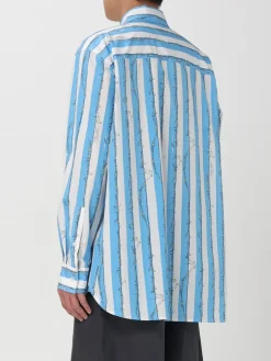 Camicia Bottega Veneta in popeline stampato