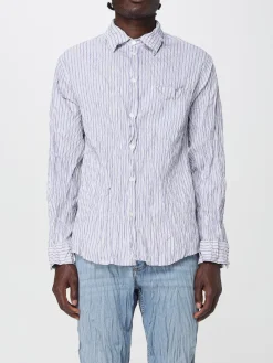 Camicia Bottega Veneta in poliestere effetto stropicciato