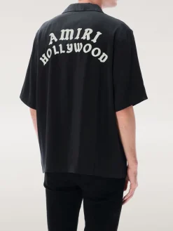 Camicia bowling con maxi logo Amiri