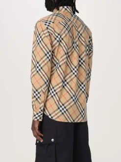 Camicia Burberry in cotone con stampa Vintage Check