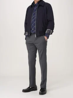 Camicia Burberry in cotone con stampa check