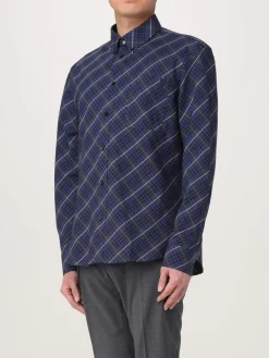 Camicia Burberry in cotone con stampa check