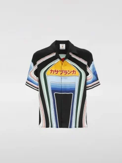 Camicia Casablanca in seta stampata