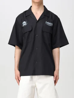 Camicia casual Carhartt Wip in misto cotone con stampa logo