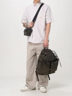 Camicia casual Fendi in cotone