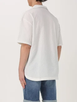 Camicia casual Hugo in tessuto a nido d'ape