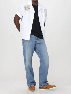 Camicia casual Marni in cotone con patch