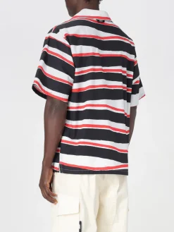 Camicia casual MSGM in cotone con stampa a righe