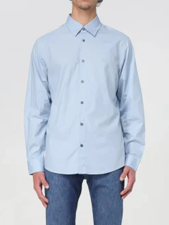 Camicia classica Armani Exchange in misto cotone