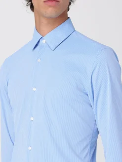 Camicia classica Boss in jersey a righe