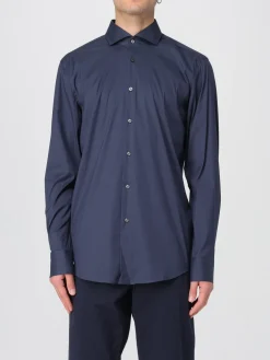 Camicia classica Boss in popeline di cotone