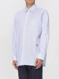 Camicia classica Bottega Veneta in cotone a righe