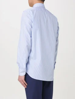 Camicia classica Brooksfield in cotone a righe