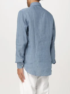 Camicia classica Eleventy in lino