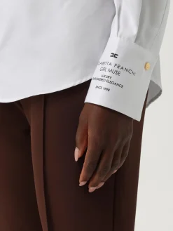 Camicia classica Elisabetta Franchi in cotone