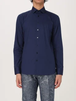 Camicia classica Etro in cotone stretch