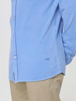 Camicia classica Fay in cotone