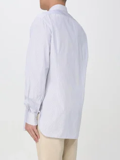 Camicia classica Kiton in cotone a righe