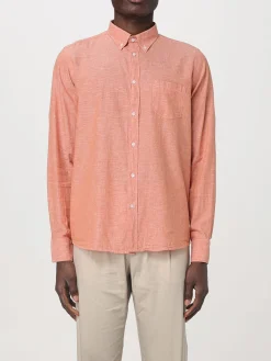 Camicia classica Manuel Ritz in cotone e lino