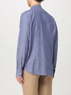 Camicia classica Manuel Ritz in misto lino