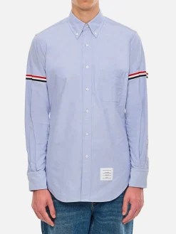 Camicia classica Thom Browne in cotone