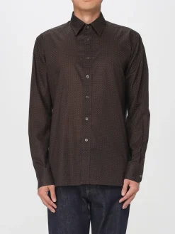 Camicia classica Tom Ford in cotone a pois