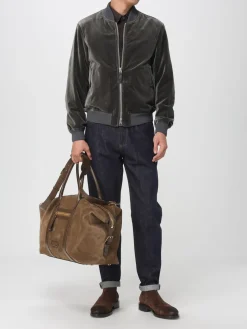 Camicia classica Tom Ford in cotone a pois