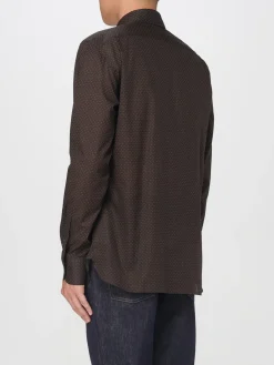 Camicia classica Tom Ford in cotone a pois