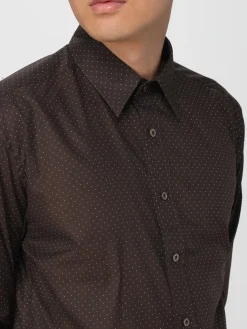 Camicia classica Tom Ford in cotone a pois