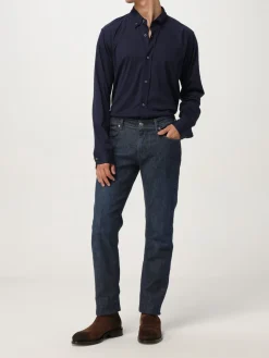 Camicia classica Tom Ford in seta e cotone