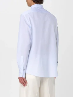 Camicia classica Zegna in cotone e lino