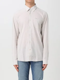 Camicia classico Barbour in lino