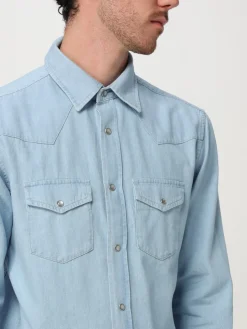 Camicia classico Tom Ford in denim di cotone