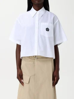 Camicia cropped Kenzo in cotone
