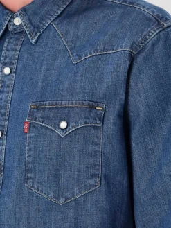 Camicia di jeans con logo Levi's