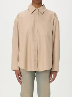 Camicia Dondup in cotone con inserti in macramè