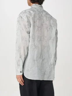 Camicia Dries Van Noten in cotone con stampa floreale