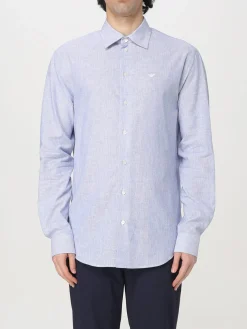 Camicia Emporio Armani in cotone e lino