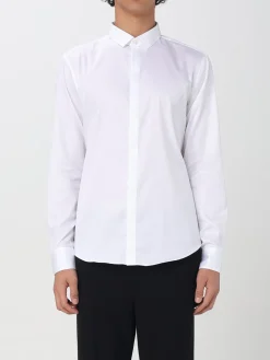 Camicia Emporio Armani in popeline di cotone